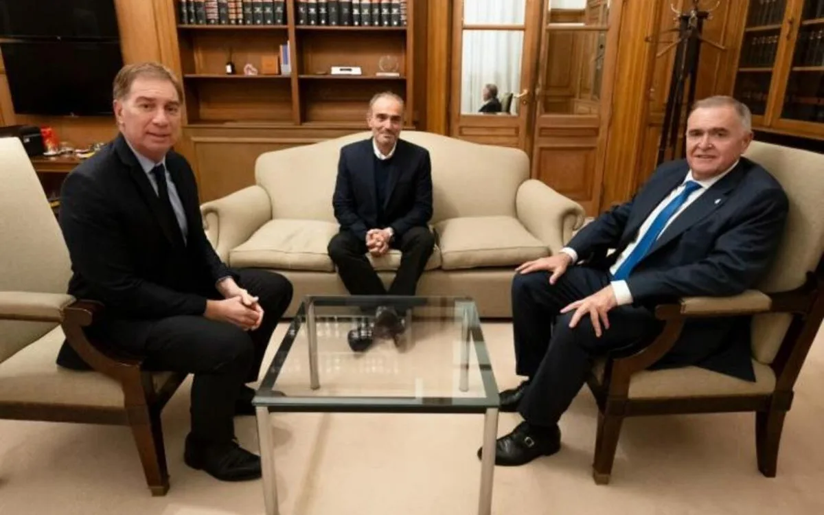 Jaldo avanzó en gestiones con Santilli y Lule Menem para impulsar proyectos provinciales