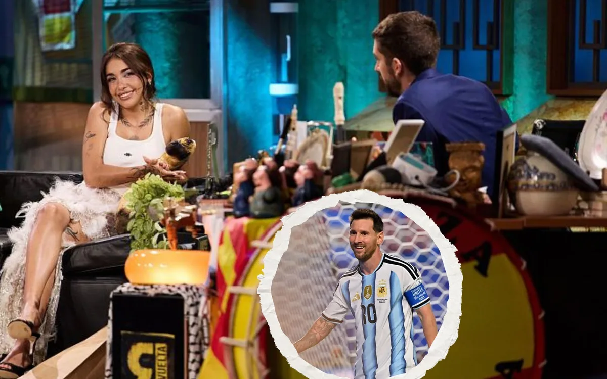 "La Nena de Argentina" y el Capitán: El tierno elogio de María Becerra a Messi y el tipo de videos del 10 que mira sin parar.