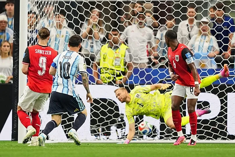 Otra función de Messi: Argentina ganó y se metió entre los mejores del Mundial.