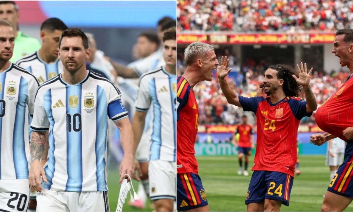 Todo listo: así vestirán Argentina y España en la final del Mundial 2026.