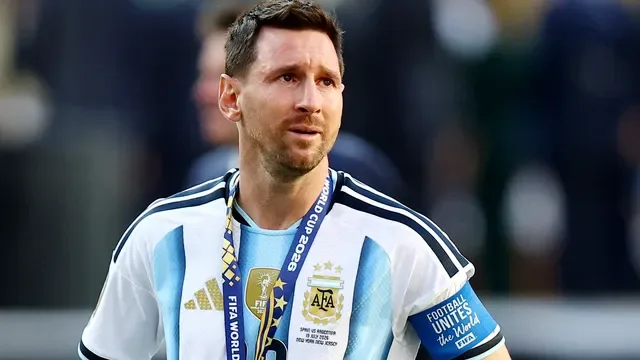 Entre lágrimas: la emotiva reacción de Messi después de la final del Mundial.