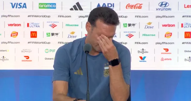 Entre lágrimas, Scaloni abrió un interrogante sobre su continuidad como DT argentino.