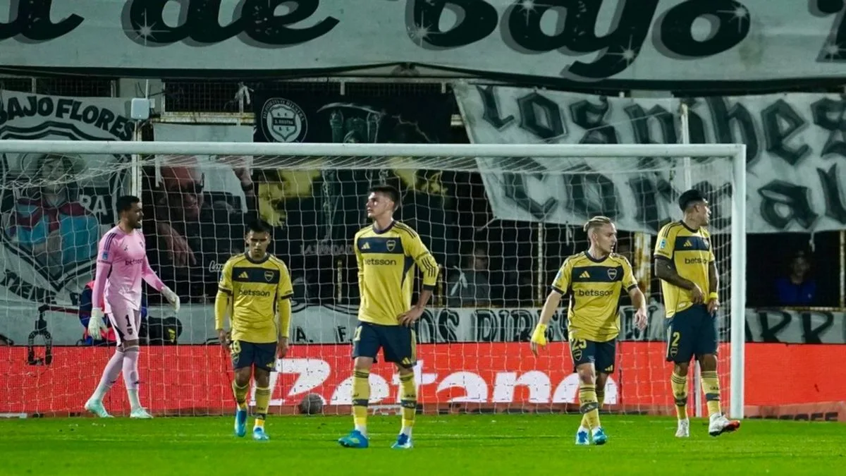 Debut para el olvido: Boca sufrió una goleada ante Riestra.