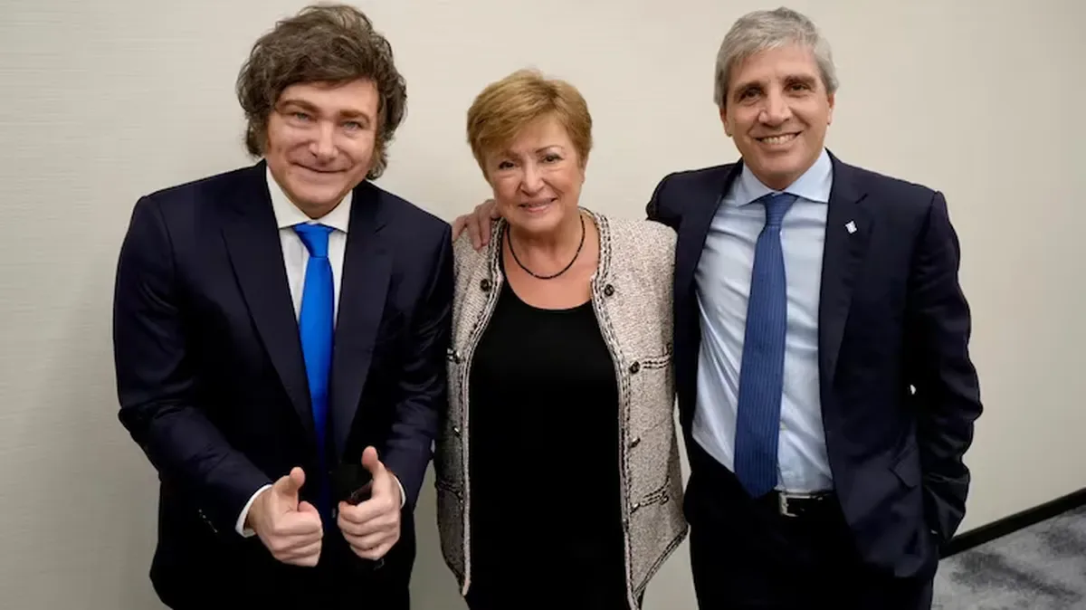 Milei y Georgieva se reunieron en la Casa Rosada en medio del respaldo del Fondo.