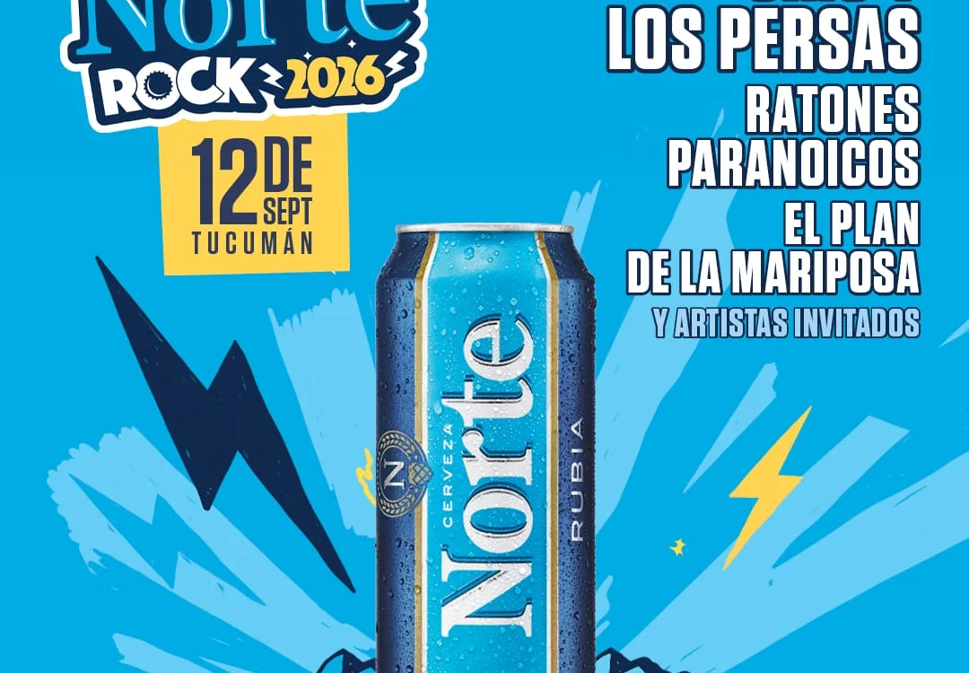 El clima obliga a cambiar el Norte Rock: a qué hora tocarán Ciro y Los Persas y Ratones Paranoicos.