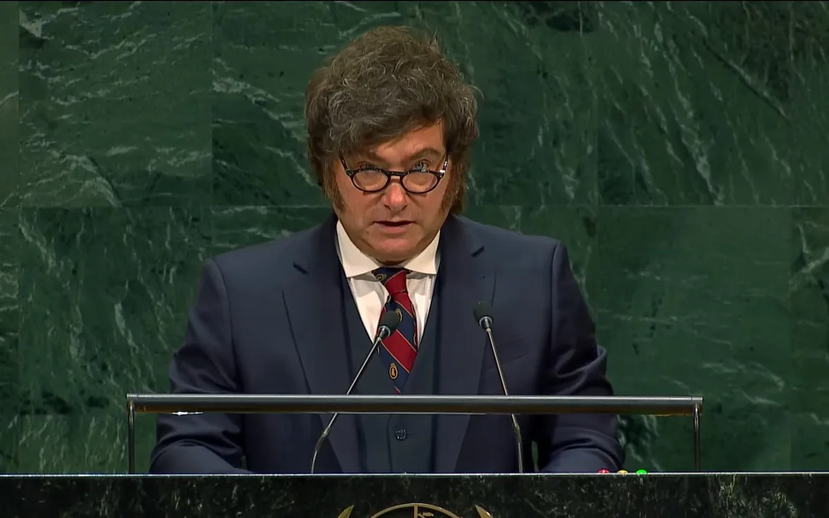 Milei ante la ONU: las frases más fuertes de su discurso sobre Malvinas, Occidente y la inteligencia artificial.
