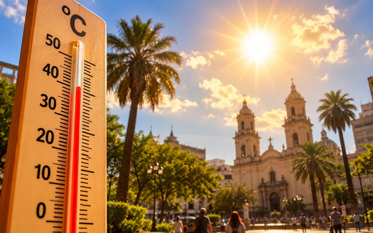 Fin de semana a puro calor en Tucumán: el termómetro trepará hasta los 36°C.