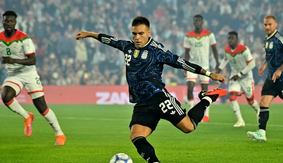 Festival de goles en el Monumental: Argentina aplastó 7-0 a Burkina Faso.