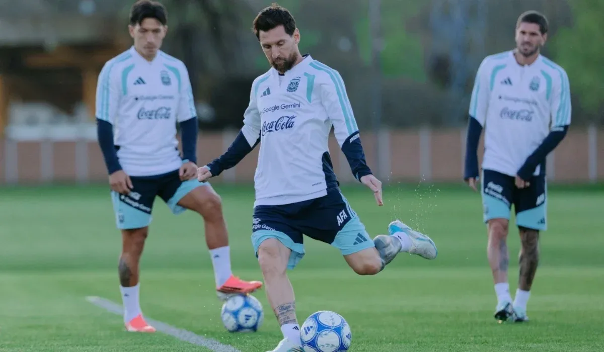 El último entrenamiento de Messi con Argentina: una tarde cargada de emoción en Ezeiza.