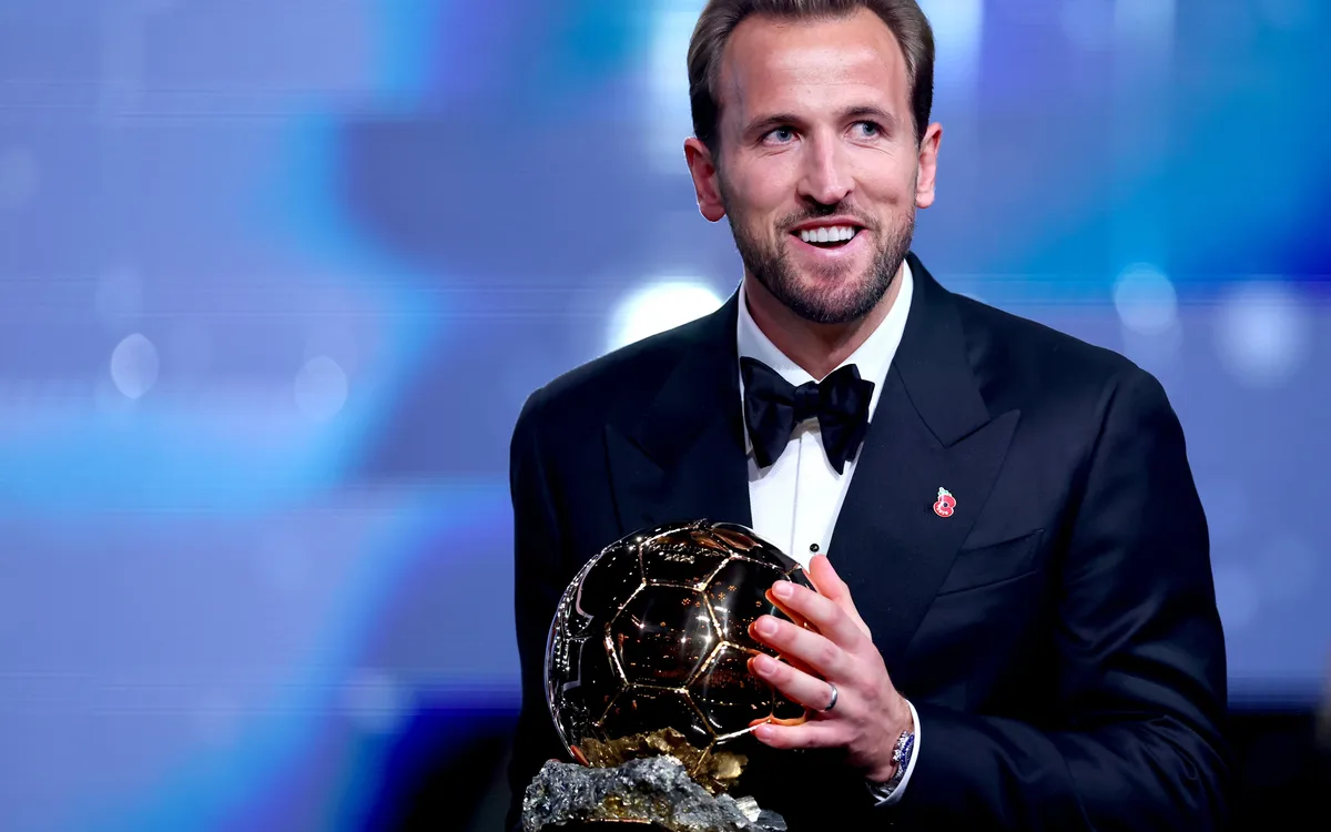 Sorpresa en el Balón de Oro 2026: Harry Kane se llevó el máximo galardón.
