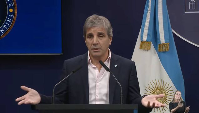 ENTREVISTA Luis Caputo: "Milei ganará por paliza en primera vuelta las elecciones 2027"